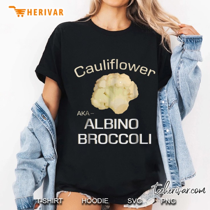 Cauliflower Aka Albino Broccoli Ladies Tee