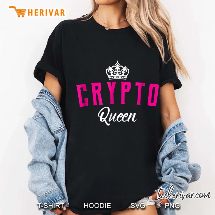 Crypto Queen Crown Version Ladies Tee