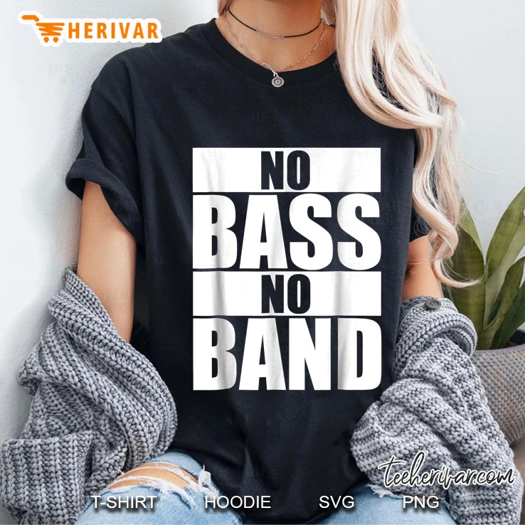 No Bass No Band Bass Ladies Tee