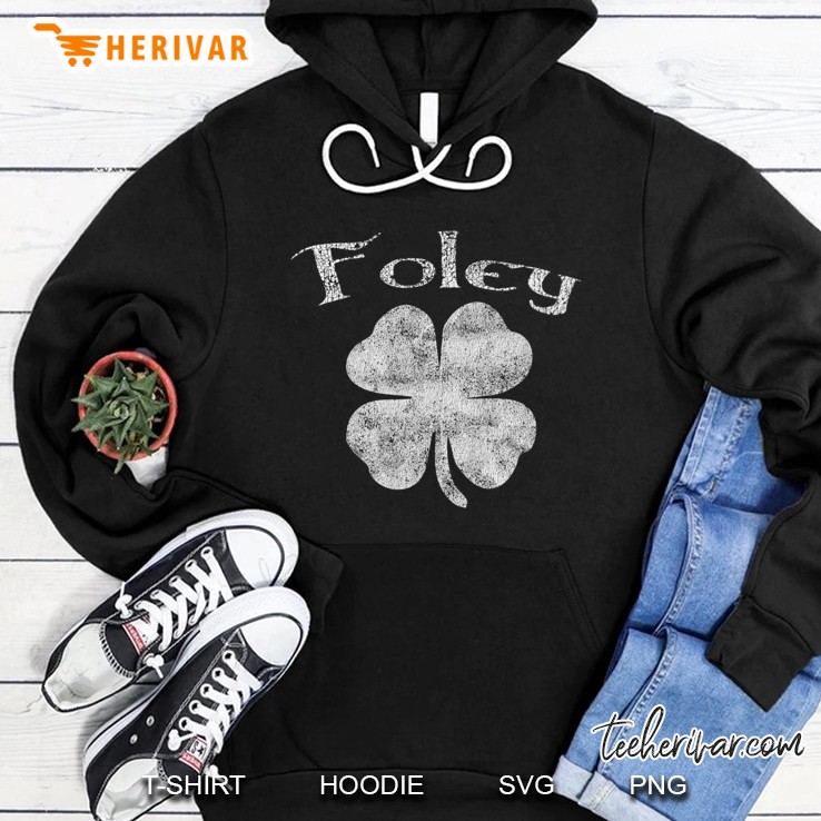 Vintage Foley Irish Shamrock St Patty