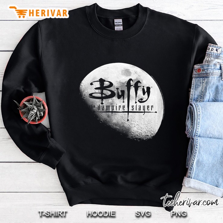 Buffy The Vampire Slayer Logo & Moon Version Sweatshirt