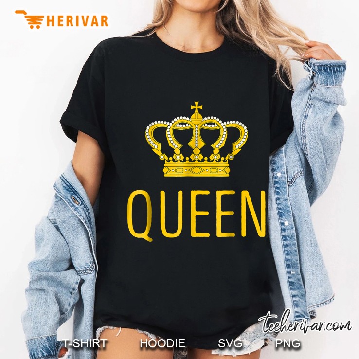 Queen Golden Crown Ladies Tee