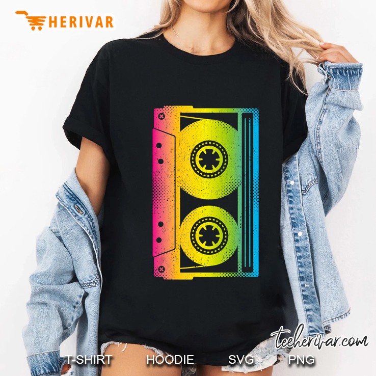 Cassette Tape 80S 90S Vintage Retro Ladies Tee