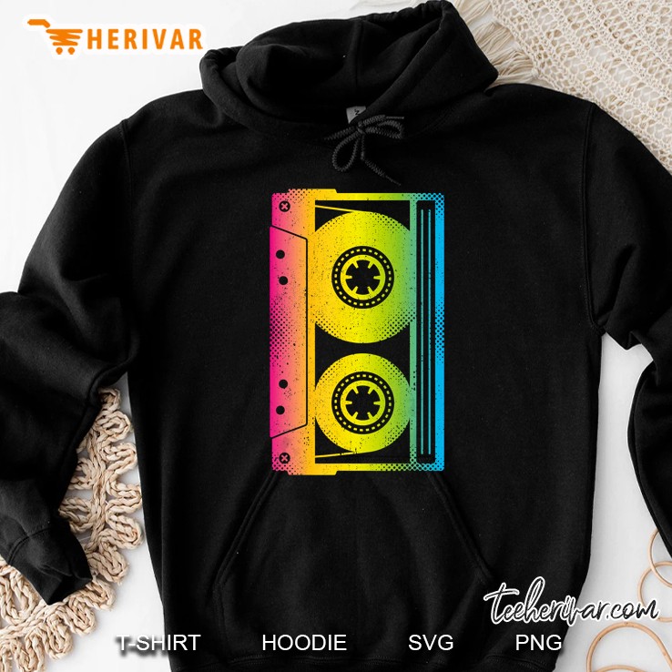 Cassette Tape 80S 90S Vintage Retro Hoodie