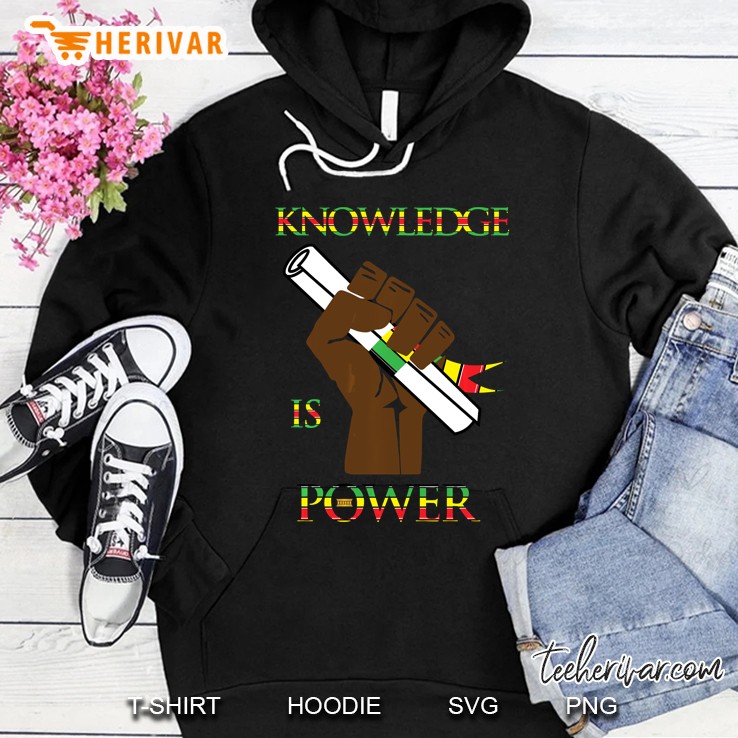 Knowledge Is Power Black Excellence Graduation Hoodie