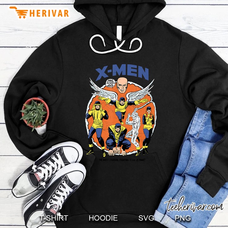 Marvel Original X-Men Mutants Classic Retro Comic Hoodie