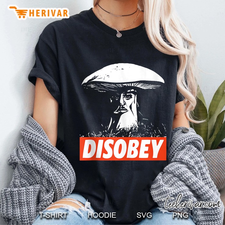 Disobey Anarchist Mushroom Ladies Tee