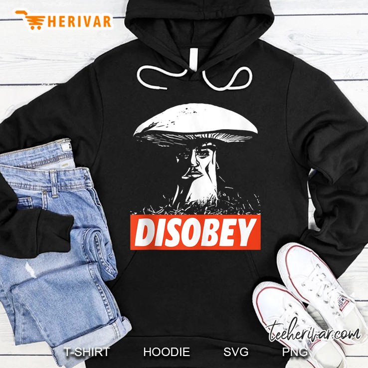 Disobey Anarchist Mushroom Hoodie