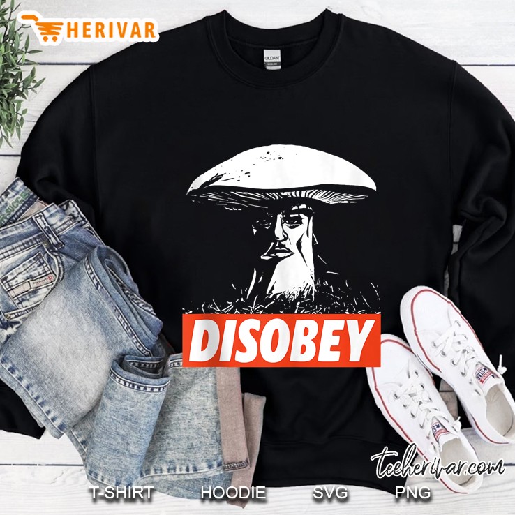 Disobey Anarchist Mushroom Sweatshirt