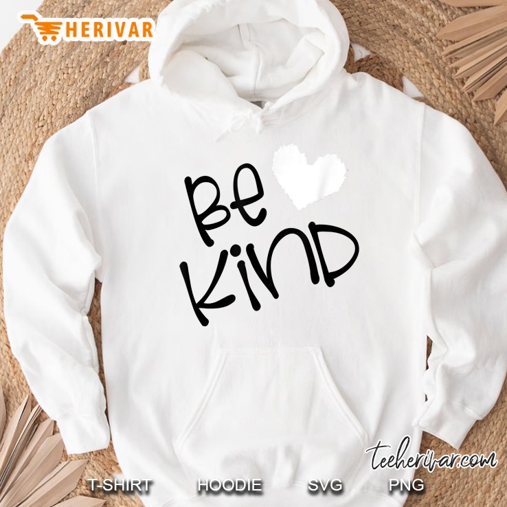 Be Kind Heart No Bullying Hoodie