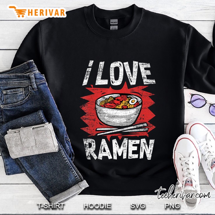 I Love Ramen Sweatshirt
