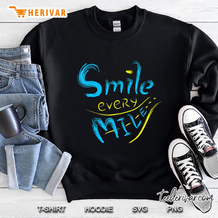Smile Every Mile Runner Sweatshirt