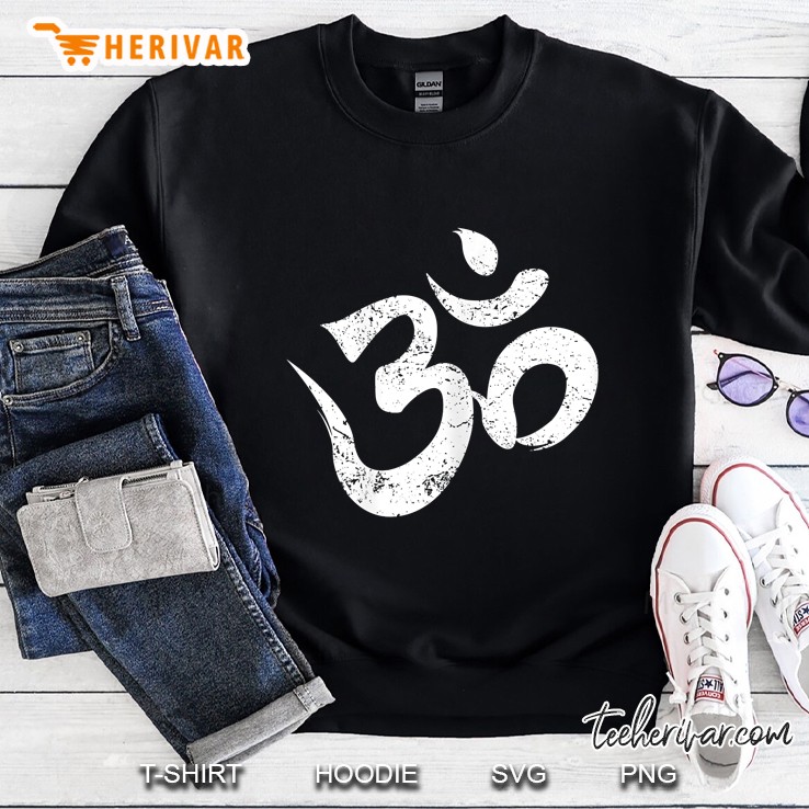Om Meditation Spiritual Indian Yoga Symbol Sweatshirt