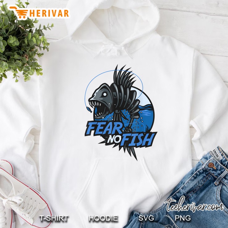 Fear No Fish Original Design Hoodie