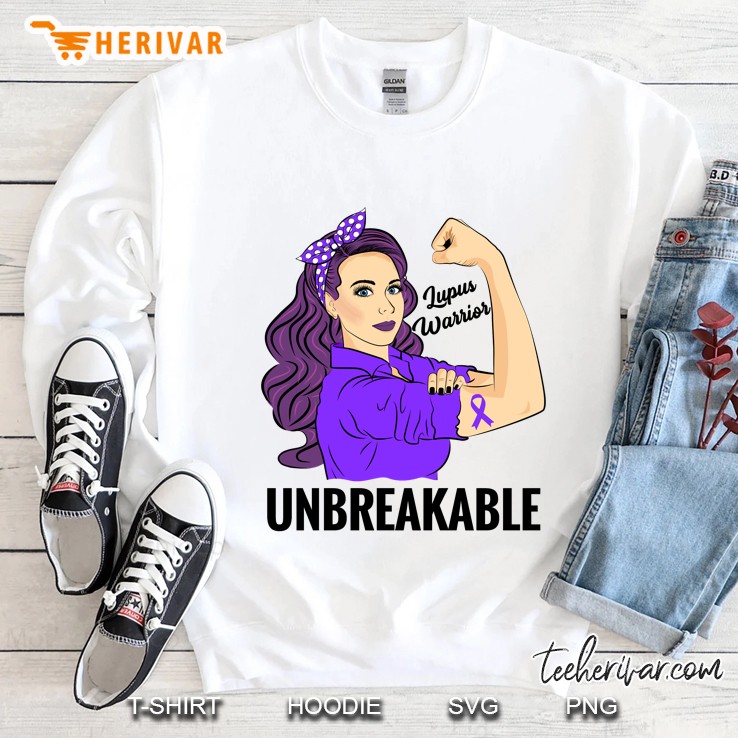 Lupus Warrior Unbreakable Strong Woman Version Sweatshirt
