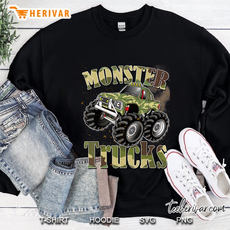 Monster Trucks Camouflage Version Sweatshirt