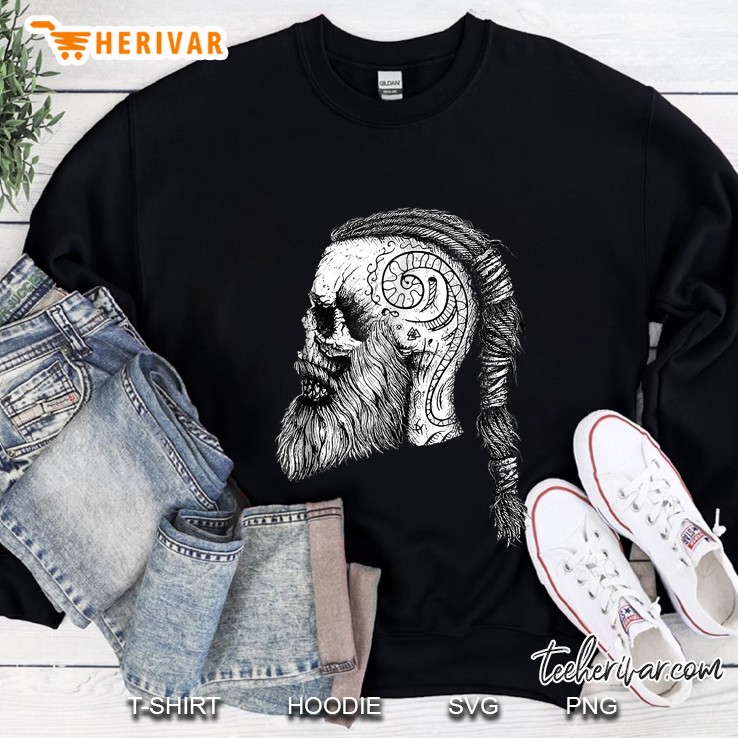 Ragnar Lodbrok Viking Ragnar Skull Sweatshirt