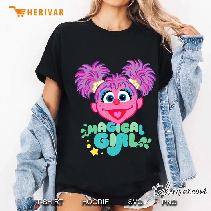 Sesame Street Abby Cadabby Magical Girl Ladies Tee