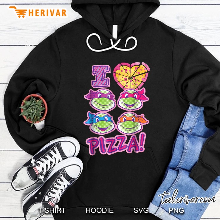 Teenage Mutant Ninja Turtles I Love Pizza Hoodie