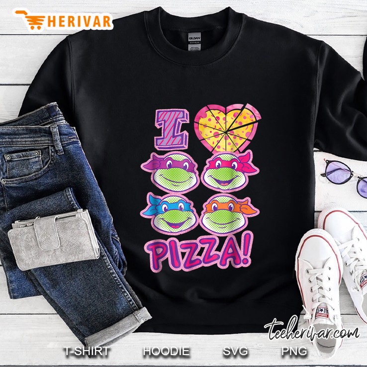 Teenage Mutant Ninja Turtles I Love Pizza Sweatshirt