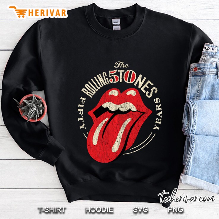 The Rolling Stones 50Th Anniversary Logo Sweatshirt
