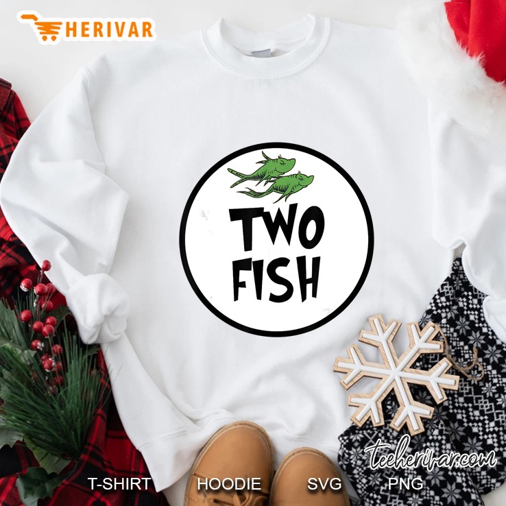Cute Rhyming Two Fish Sweatshirt