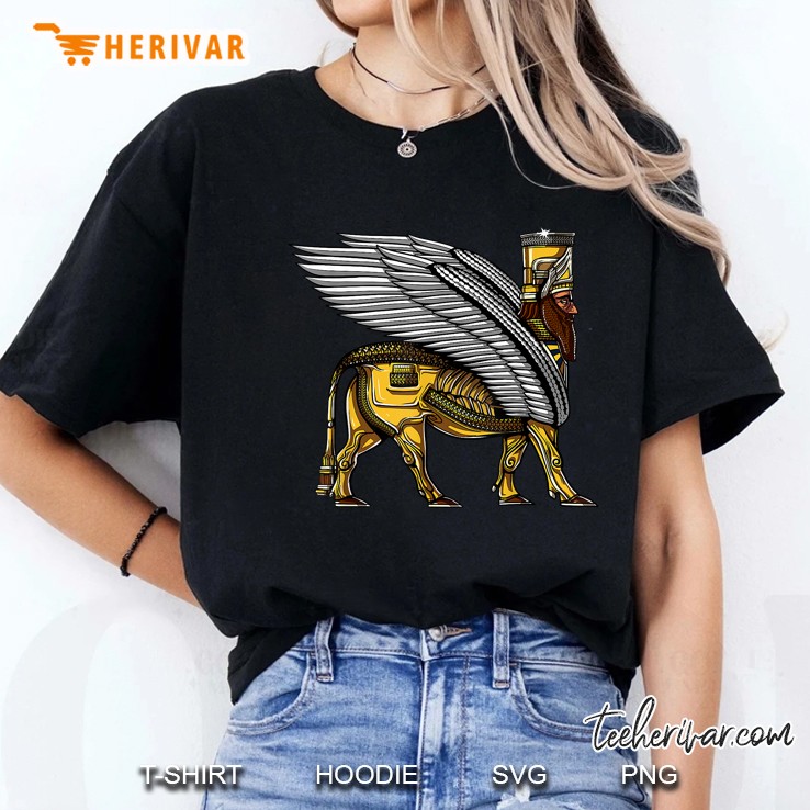 Anunnaki Alien Gods Ancient Sumerian Guardian Ladies Tee