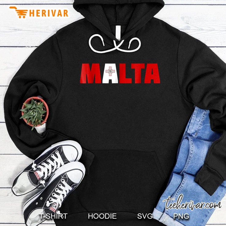 Malta Maltese Flag Version Hoodie