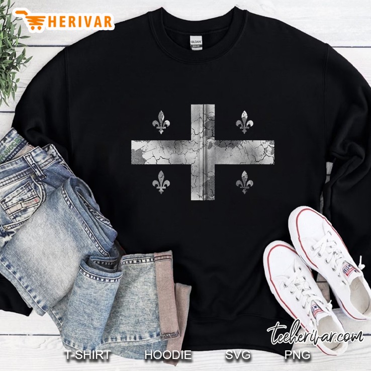 Montreal Flag Grunge Version Sweatshirt