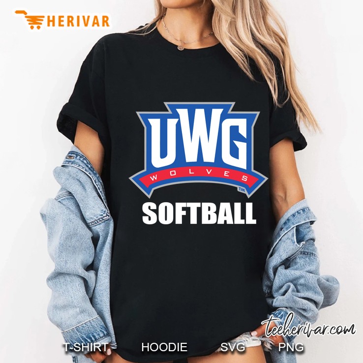 West Georgia Wolves UWG Softball Ladies Tee