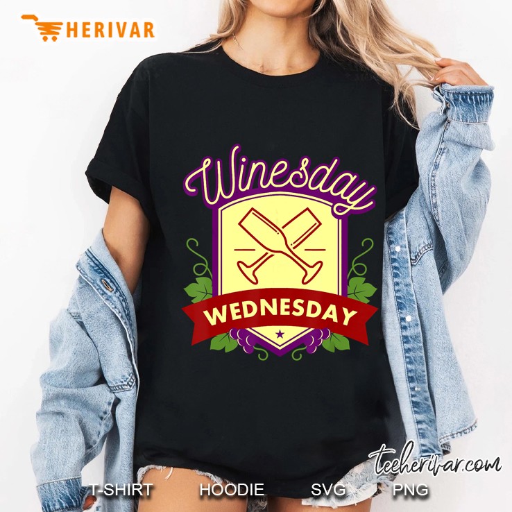 Winesday Wednesday Ladies Tee