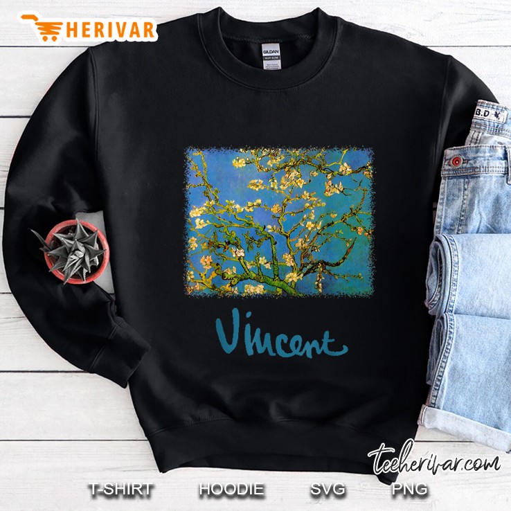 Blossoming Almond Tree By Vincent Van Gogh Sweatshirt