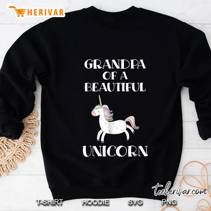 Grandpa Of A Beautiful Unicorn Sweatshirt