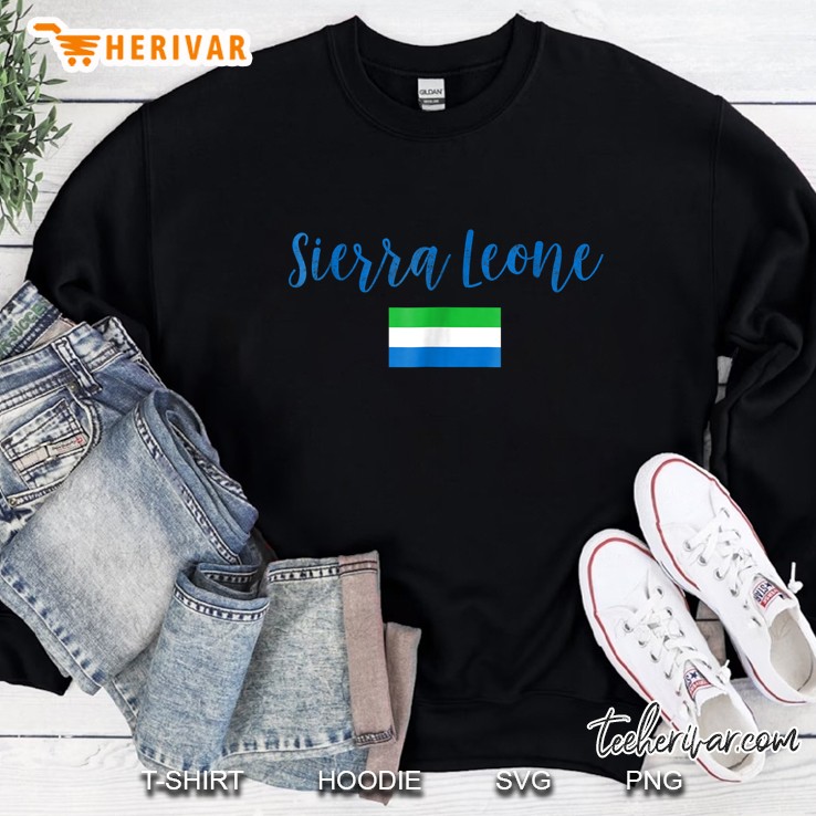 Sierra Leone Sierra Leone Flag Version Sweatshirt