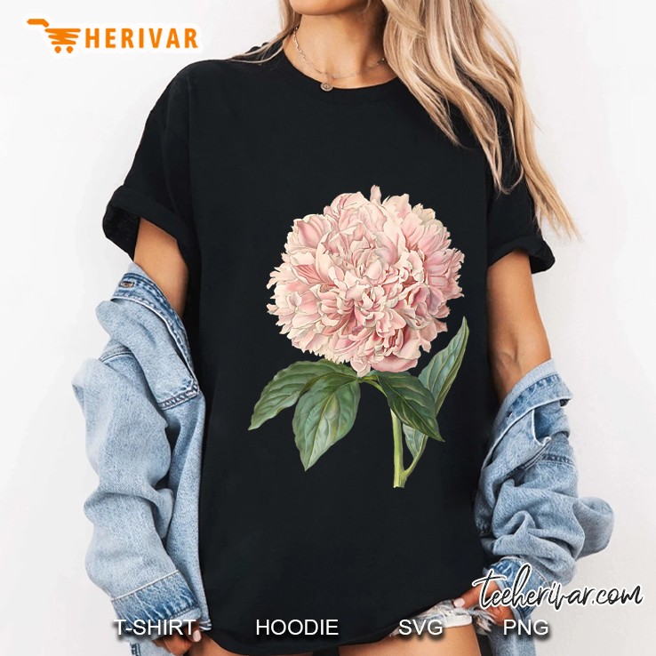 Vintage Rose Flower Nature Lover Ladies Tee