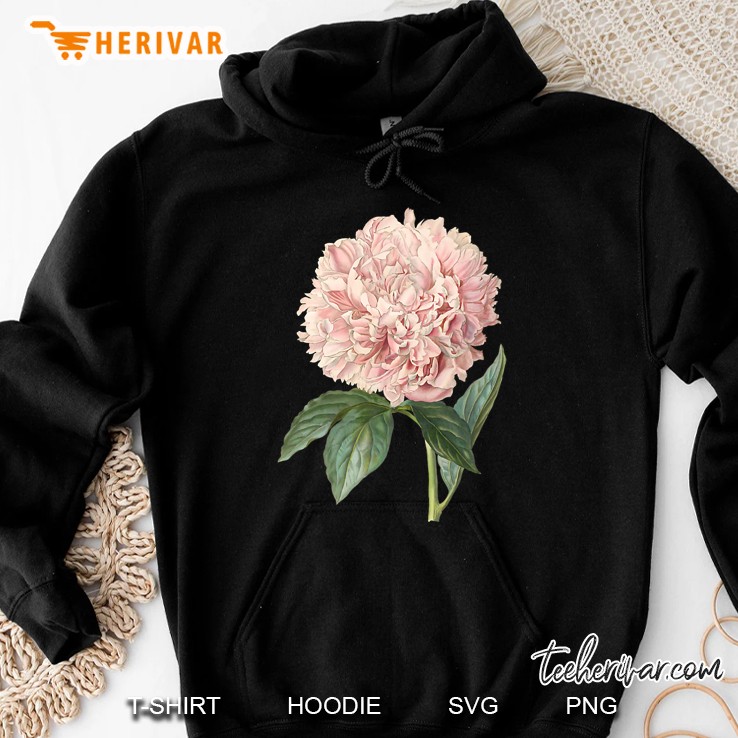 Vintage Rose Flower Nature Lover Hoodie