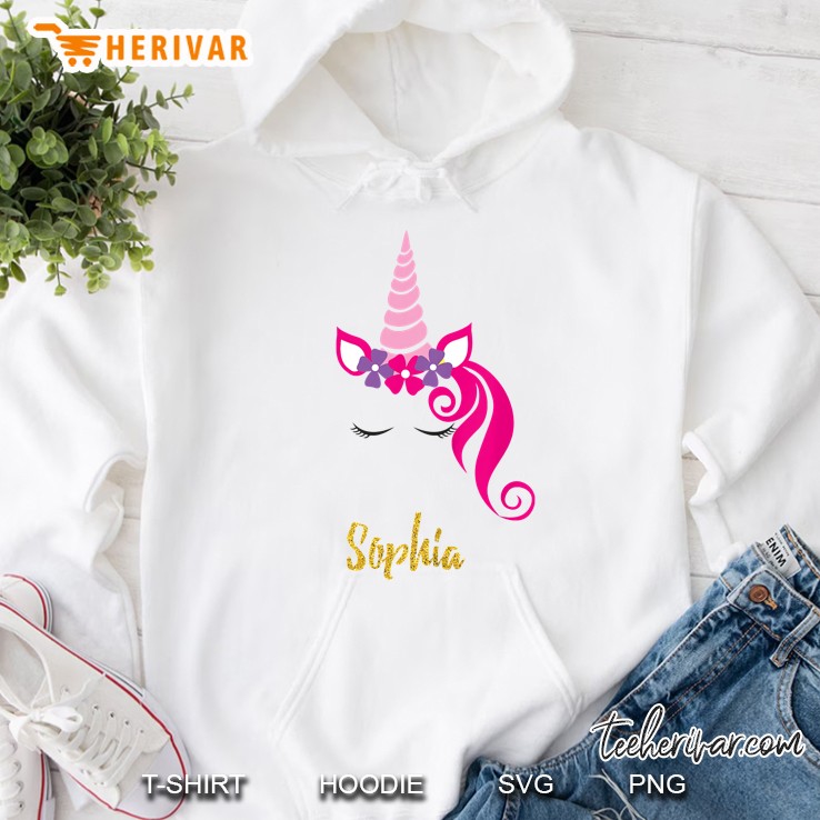 Sophia Pink Unicorn Version Hoodie