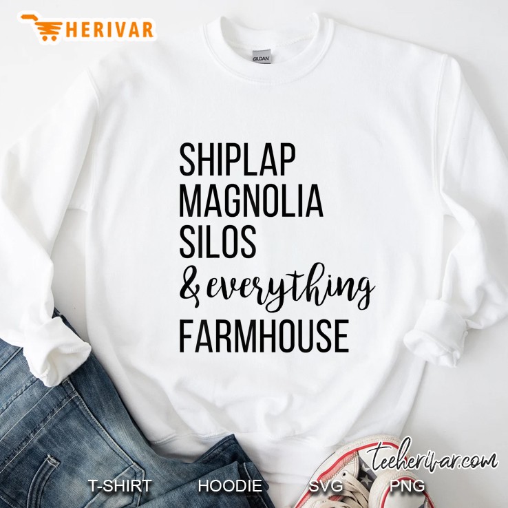 Shiplap Magnolia Silos & Everything Farmhouse Sweatshirt