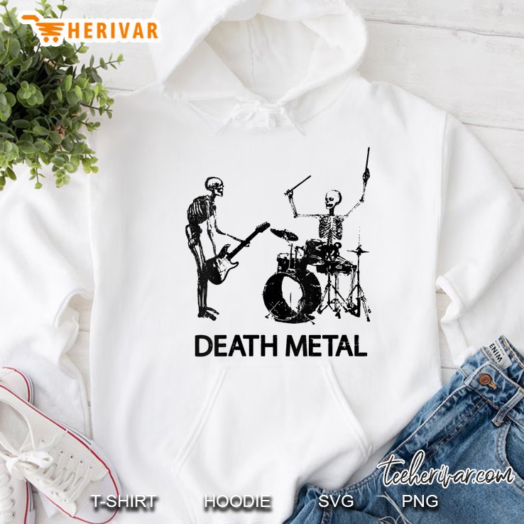 Death Metal Skeletons Music Band Version Hoodie