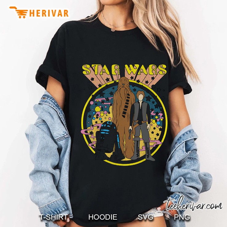 Star Wars Vintage Psych Rebels Ladies Tee