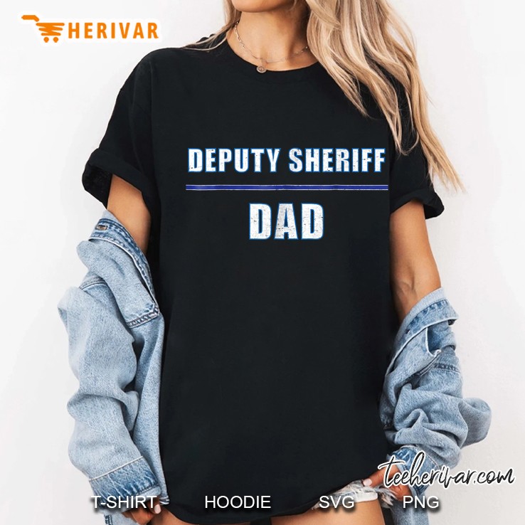 Deputy Sheriff Dad Ladies Tee