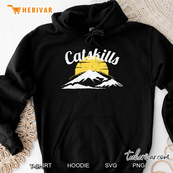 Catskills Sunset Mountain Version Hoodie