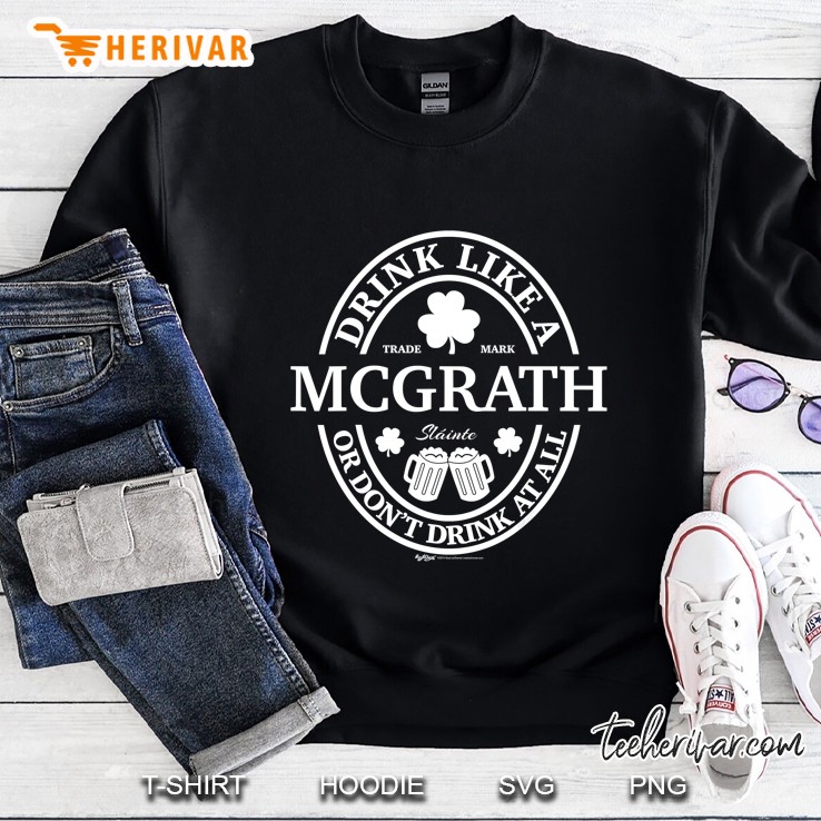 Drink Like A Mcgrath Or Don