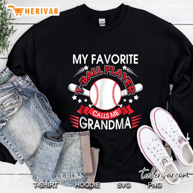 My Favorite Ball Player Call Me Grandma Sweatshirt