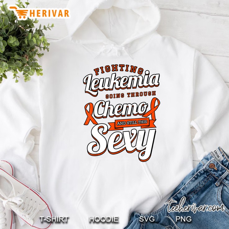 Fighting Leukemia Blood Cancer Chemotherapy Hoodie