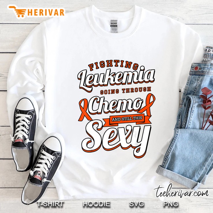 Fighting Leukemia Blood Cancer Chemotherapy Sweatshirt