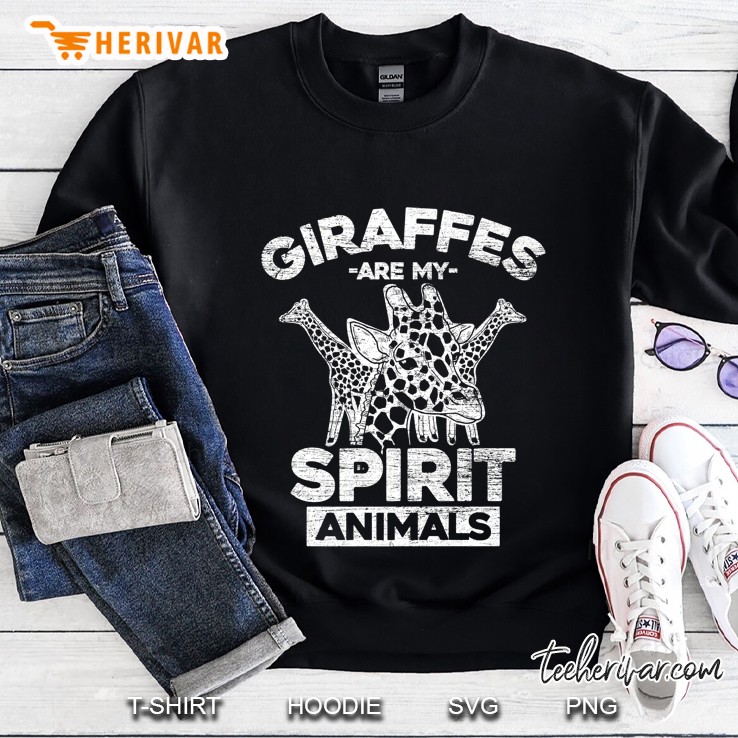 Giraffes Are My Spirit Animals Sweatshirt