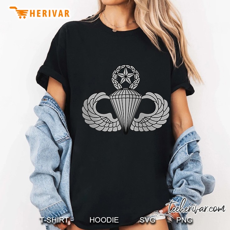 Master Parachutist Badge Ladies Tee