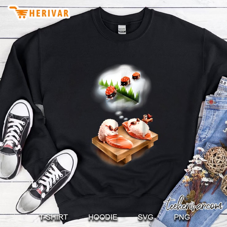 Sushi Dreaming Ikura Sheep Sweatshirt
