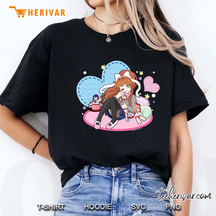 Monika Doki Doki Literature Club Ladies Tee